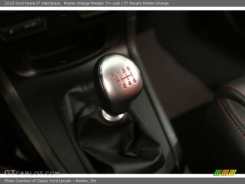 Molten Orange Metallic Tri-coat / ST Recaro Molten Orange 2016 Ford Fiesta ST Hatchback