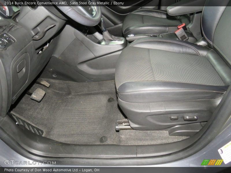 Satin Steel Gray Metallic / Ebony 2014 Buick Encore Convenience AWD