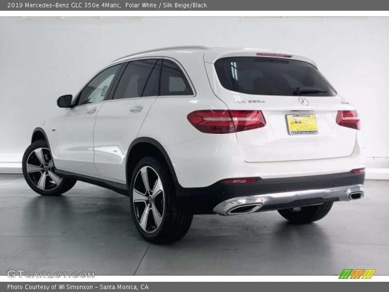 Polar White / Silk Beige/Black 2019 Mercedes-Benz GLC 350e 4Matic