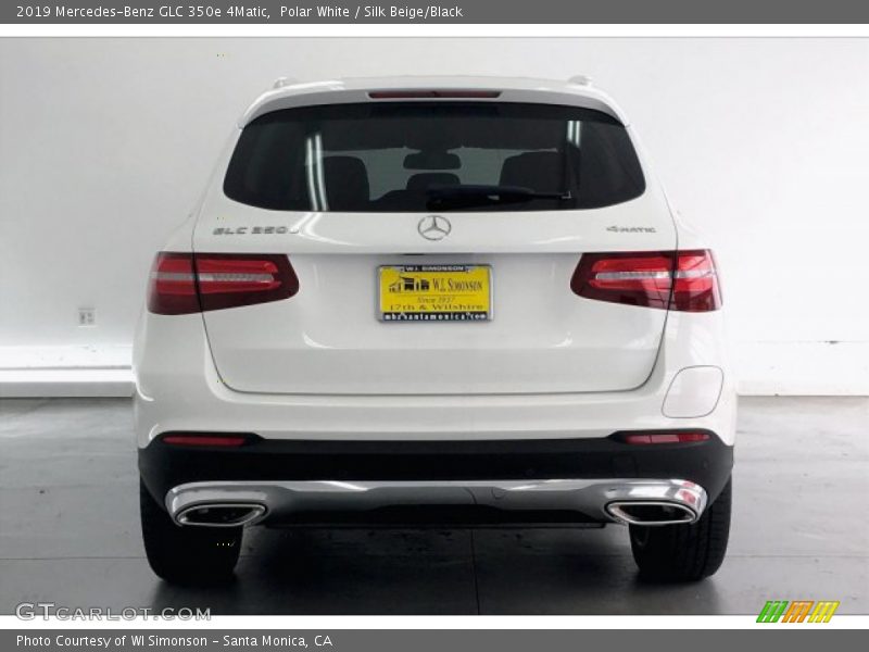Polar White / Silk Beige/Black 2019 Mercedes-Benz GLC 350e 4Matic