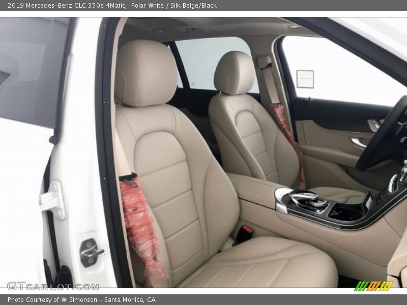 Polar White / Silk Beige/Black 2019 Mercedes-Benz GLC 350e 4Matic
