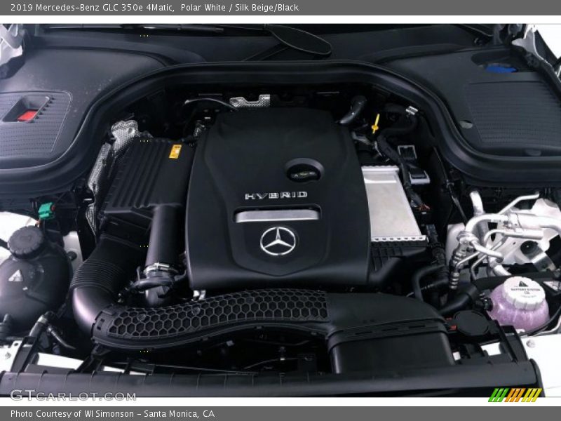 Polar White / Silk Beige/Black 2019 Mercedes-Benz GLC 350e 4Matic