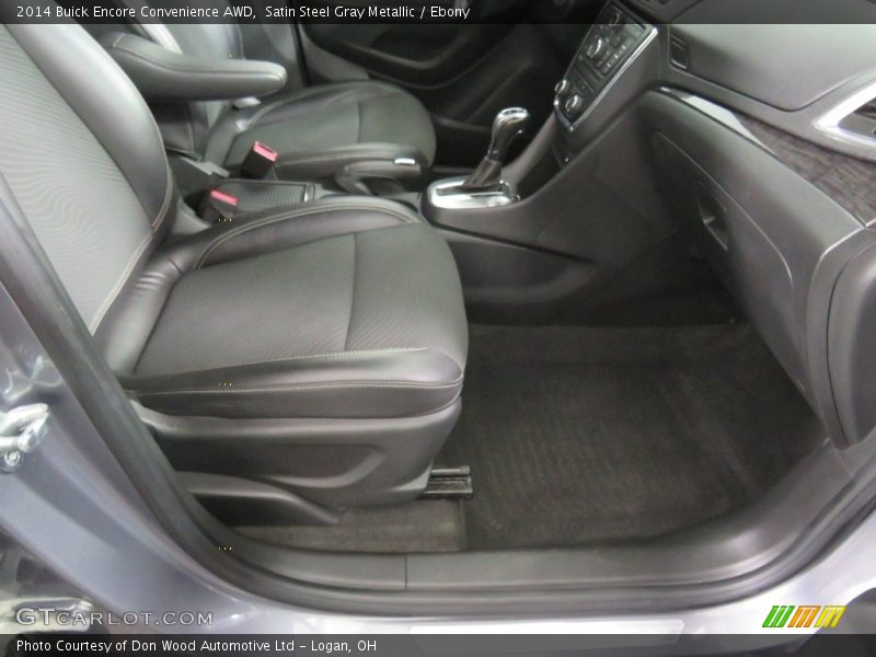 Satin Steel Gray Metallic / Ebony 2014 Buick Encore Convenience AWD