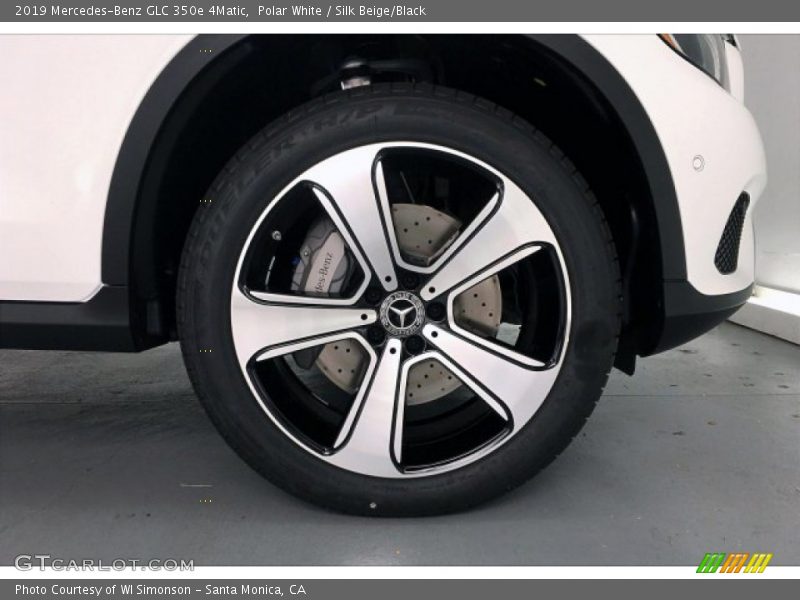Polar White / Silk Beige/Black 2019 Mercedes-Benz GLC 350e 4Matic