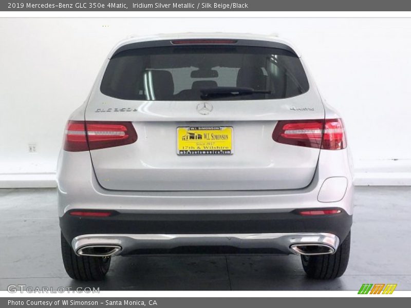 Iridium Silver Metallic / Silk Beige/Black 2019 Mercedes-Benz GLC 350e 4Matic