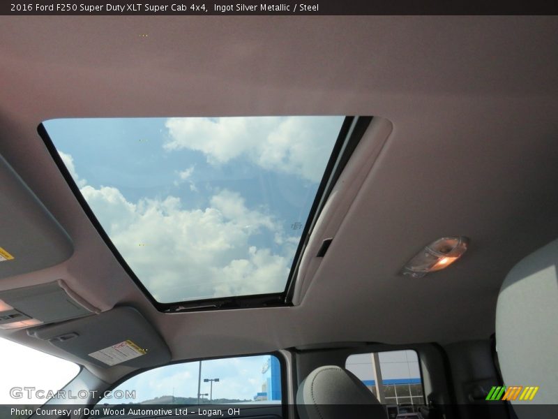 Ingot Silver Metallic / Steel 2016 Ford F250 Super Duty XLT Super Cab 4x4