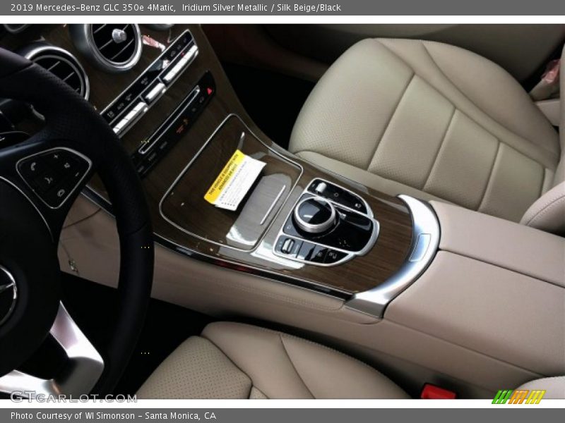 Iridium Silver Metallic / Silk Beige/Black 2019 Mercedes-Benz GLC 350e 4Matic