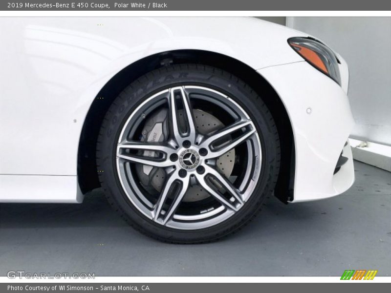 Polar White / Black 2019 Mercedes-Benz E 450 Coupe