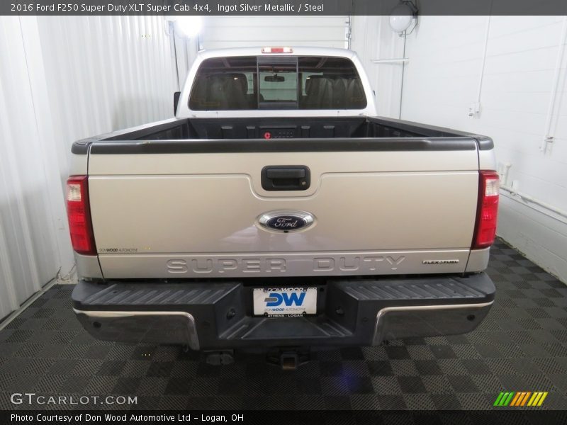 Ingot Silver Metallic / Steel 2016 Ford F250 Super Duty XLT Super Cab 4x4