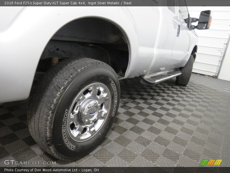 Ingot Silver Metallic / Steel 2016 Ford F250 Super Duty XLT Super Cab 4x4