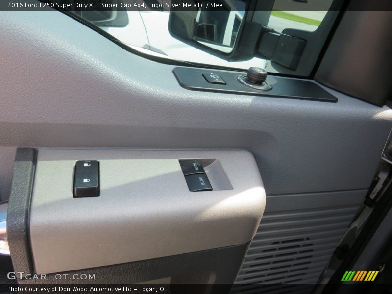 Ingot Silver Metallic / Steel 2016 Ford F250 Super Duty XLT Super Cab 4x4