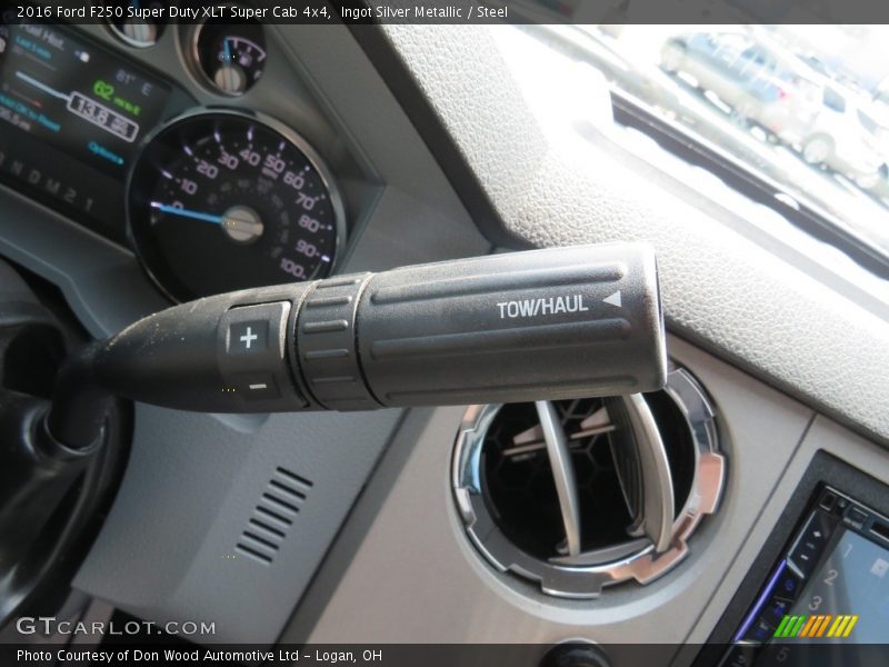 Ingot Silver Metallic / Steel 2016 Ford F250 Super Duty XLT Super Cab 4x4