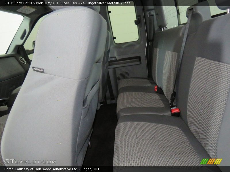 Ingot Silver Metallic / Steel 2016 Ford F250 Super Duty XLT Super Cab 4x4