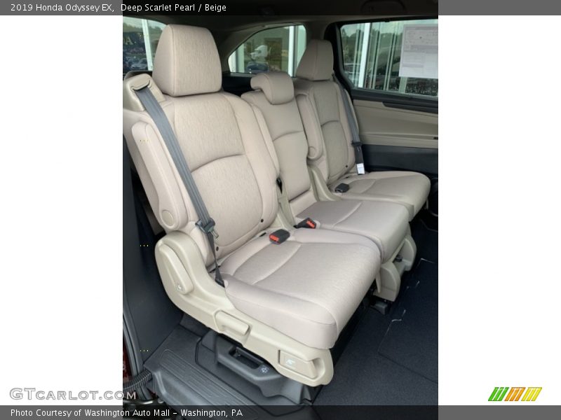 Deep Scarlet Pearl / Beige 2019 Honda Odyssey EX