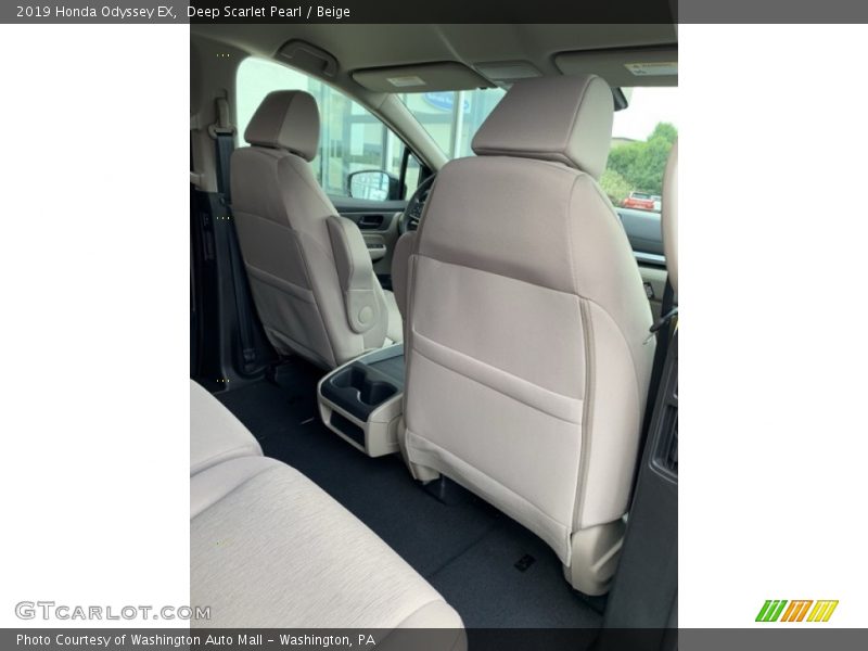 Deep Scarlet Pearl / Beige 2019 Honda Odyssey EX