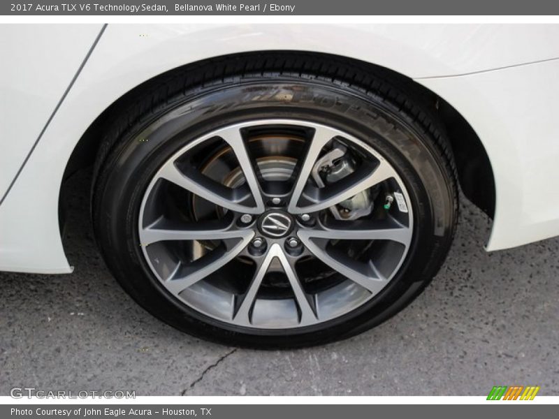 Bellanova White Pearl / Ebony 2017 Acura TLX V6 Technology Sedan