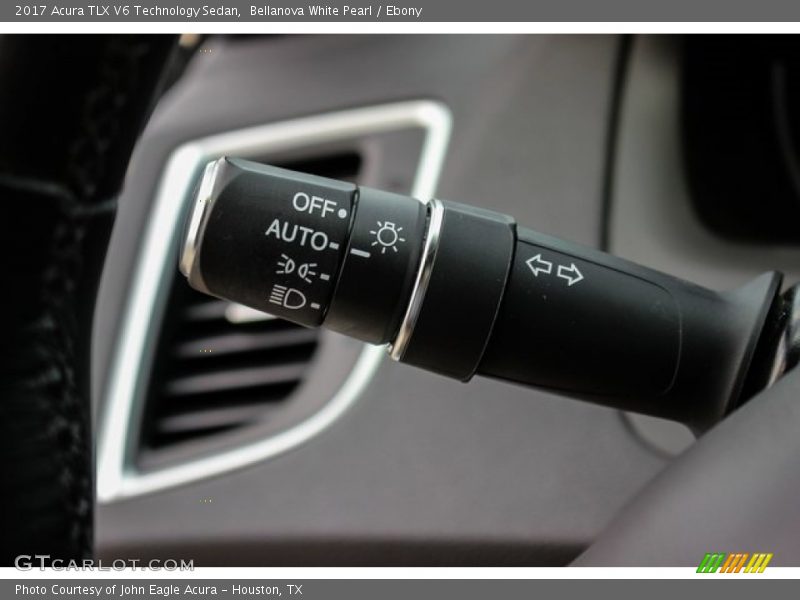 Bellanova White Pearl / Ebony 2017 Acura TLX V6 Technology Sedan