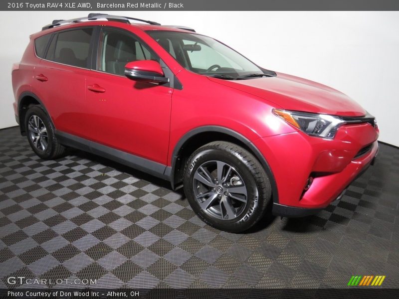 Barcelona Red Metallic / Black 2016 Toyota RAV4 XLE AWD