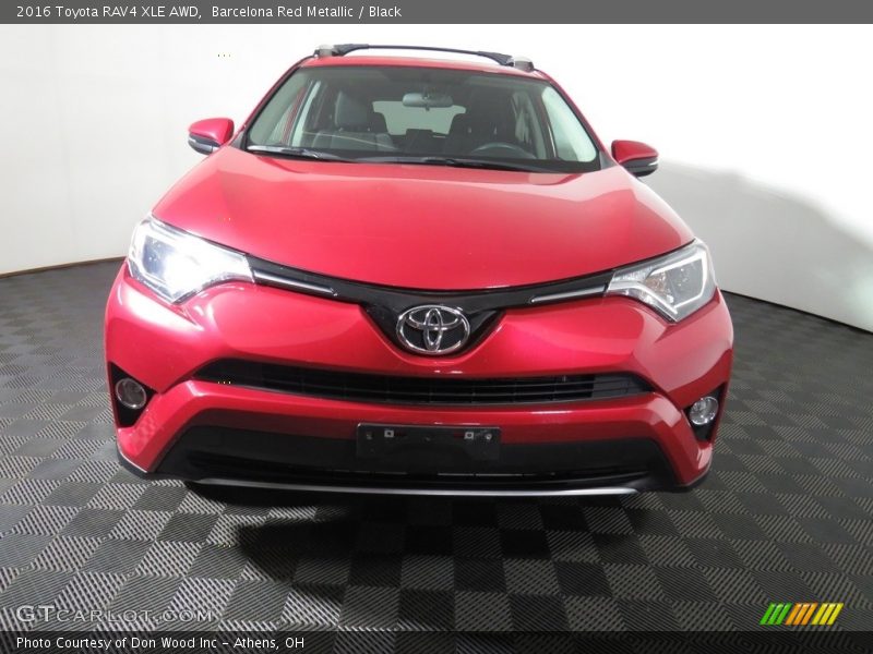 Barcelona Red Metallic / Black 2016 Toyota RAV4 XLE AWD