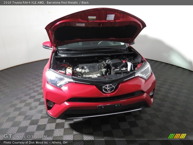 Barcelona Red Metallic / Black 2016 Toyota RAV4 XLE AWD