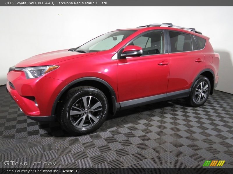 Barcelona Red Metallic / Black 2016 Toyota RAV4 XLE AWD