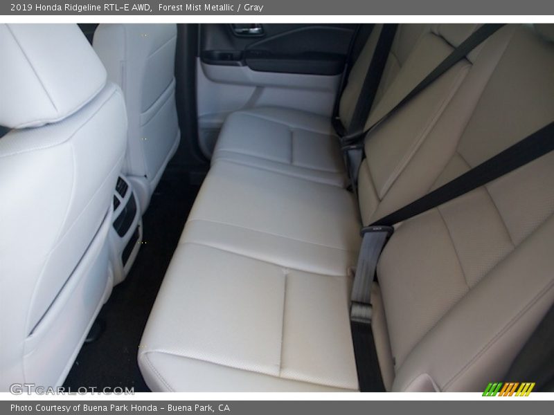 Forest Mist Metallic / Gray 2019 Honda Ridgeline RTL-E AWD
