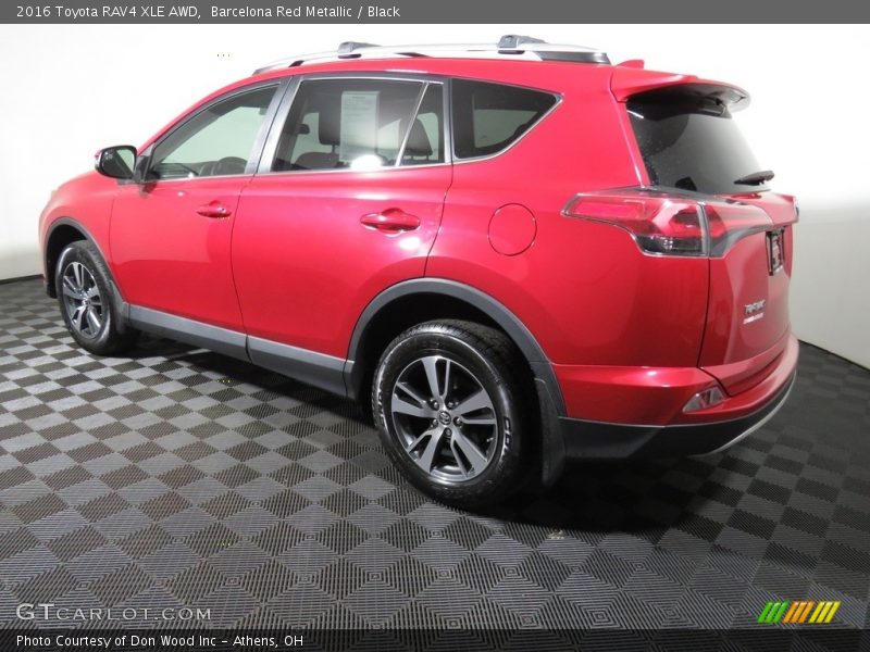 Barcelona Red Metallic / Black 2016 Toyota RAV4 XLE AWD