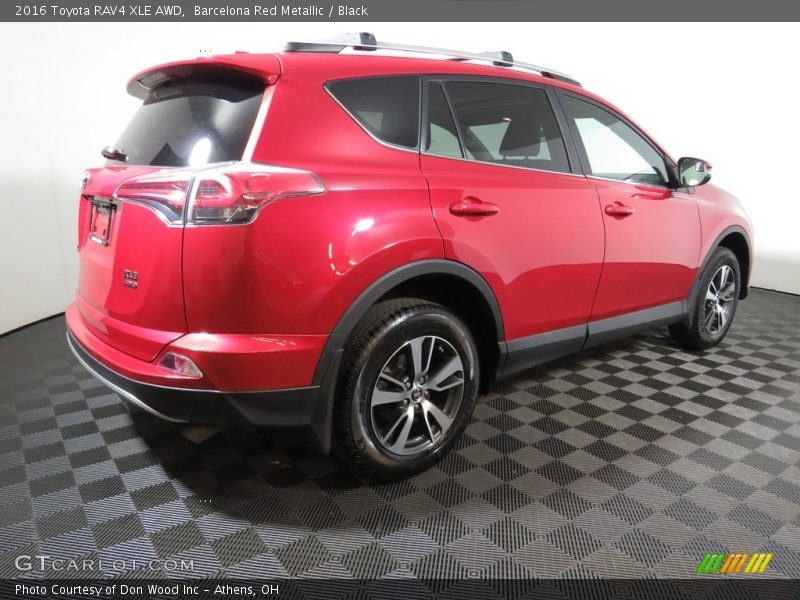 Barcelona Red Metallic / Black 2016 Toyota RAV4 XLE AWD