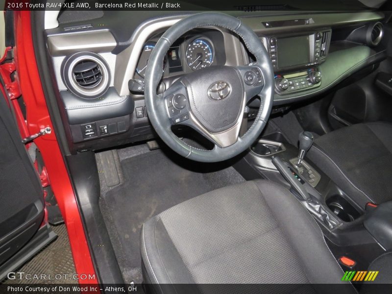 Barcelona Red Metallic / Black 2016 Toyota RAV4 XLE AWD