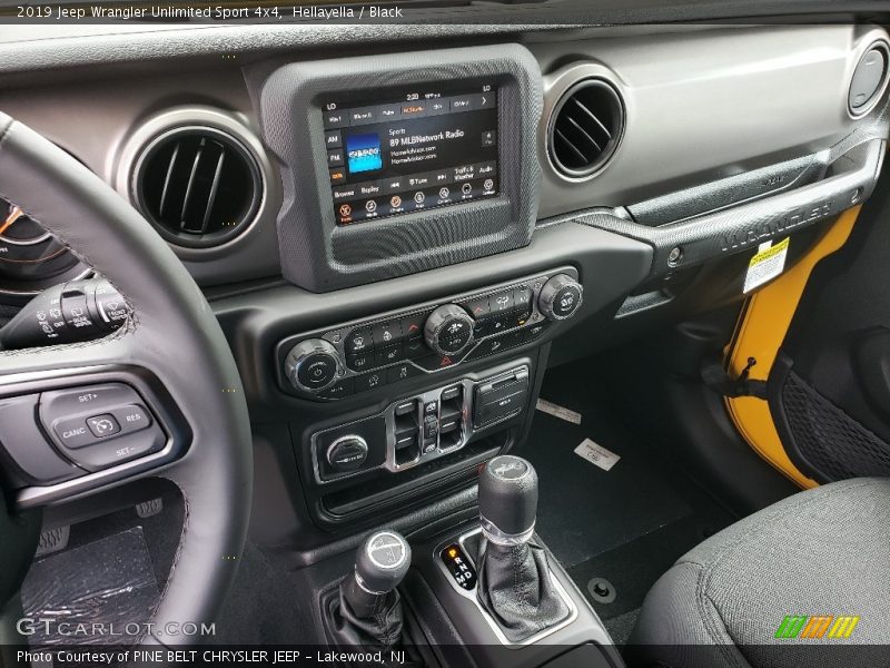 Hellayella / Black 2019 Jeep Wrangler Unlimited Sport 4x4