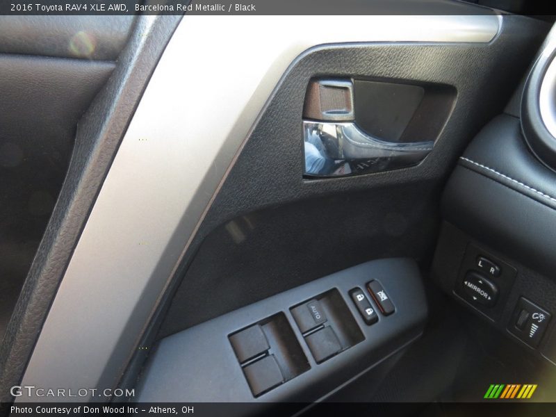 Barcelona Red Metallic / Black 2016 Toyota RAV4 XLE AWD
