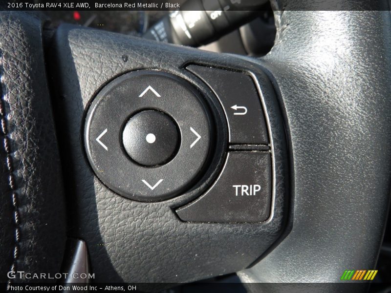 Barcelona Red Metallic / Black 2016 Toyota RAV4 XLE AWD