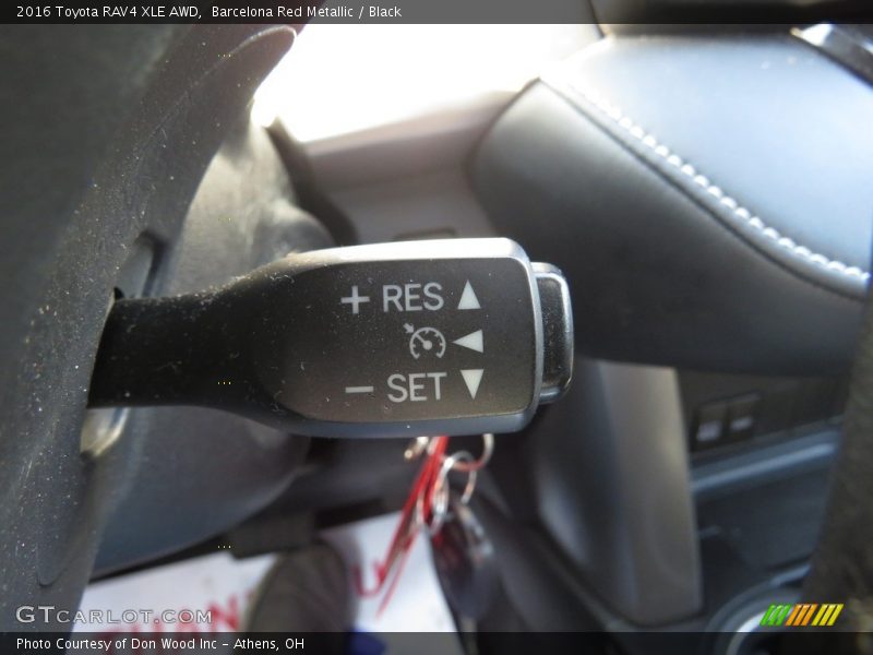 Barcelona Red Metallic / Black 2016 Toyota RAV4 XLE AWD