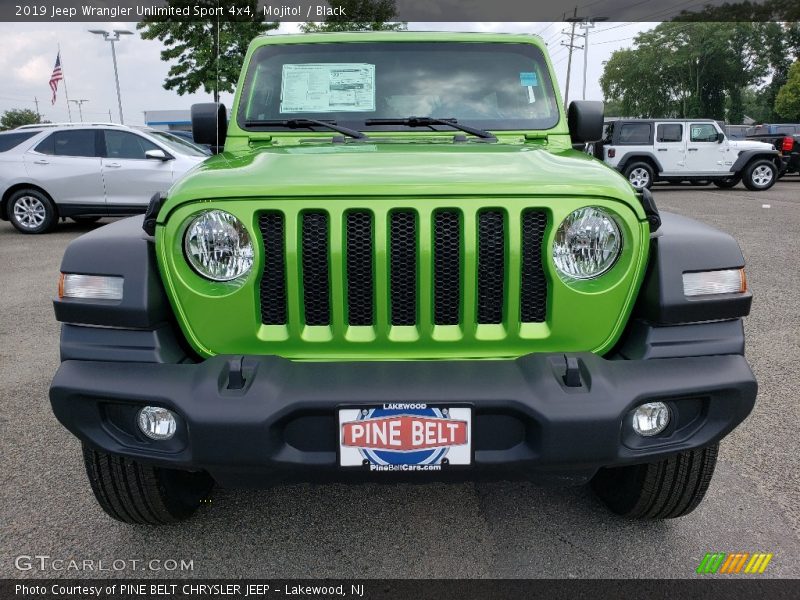 Mojito! / Black 2019 Jeep Wrangler Unlimited Sport 4x4