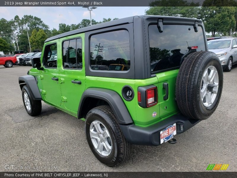 Mojito! / Black 2019 Jeep Wrangler Unlimited Sport 4x4