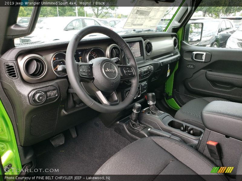  2019 Wrangler Unlimited Sport 4x4 Black Interior