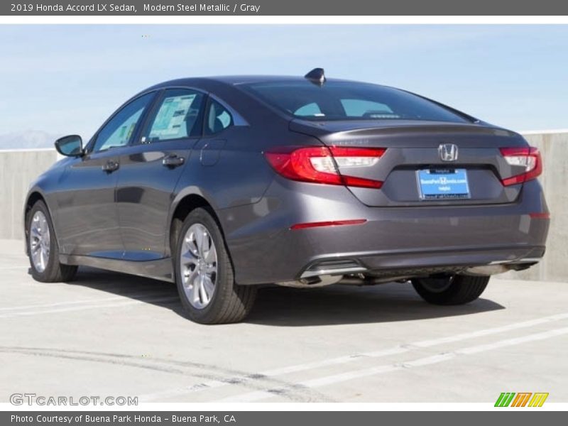 Modern Steel Metallic / Gray 2019 Honda Accord LX Sedan