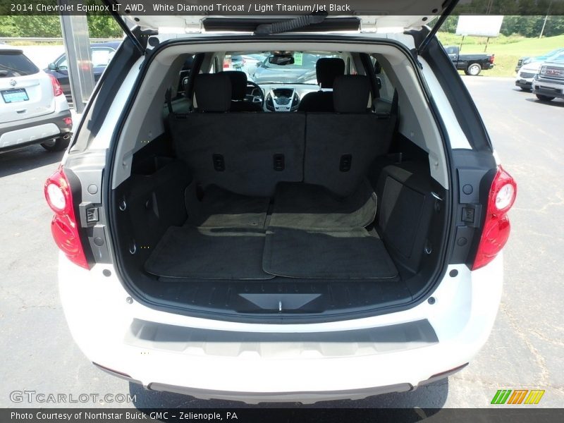 White Diamond Tricoat / Light Titanium/Jet Black 2014 Chevrolet Equinox LT AWD