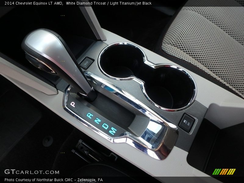 White Diamond Tricoat / Light Titanium/Jet Black 2014 Chevrolet Equinox LT AWD