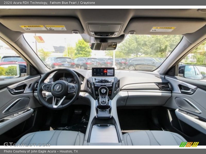 Fathom Blue Pearl / Graystone 2020 Acura RDX Technology