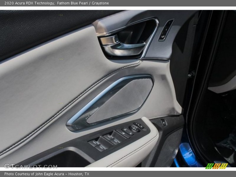 Fathom Blue Pearl / Graystone 2020 Acura RDX Technology