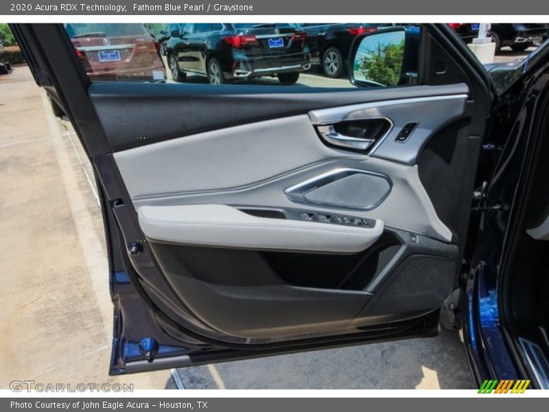 Fathom Blue Pearl / Graystone 2020 Acura RDX Technology