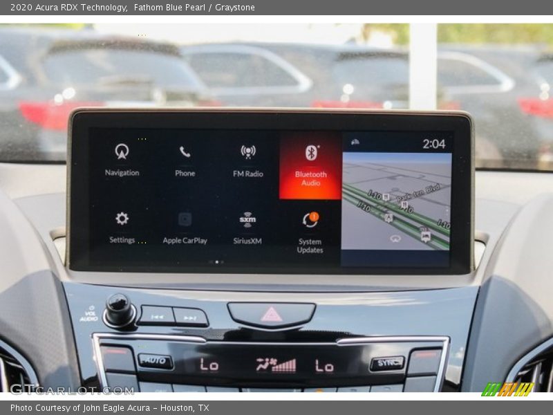 Fathom Blue Pearl / Graystone 2020 Acura RDX Technology