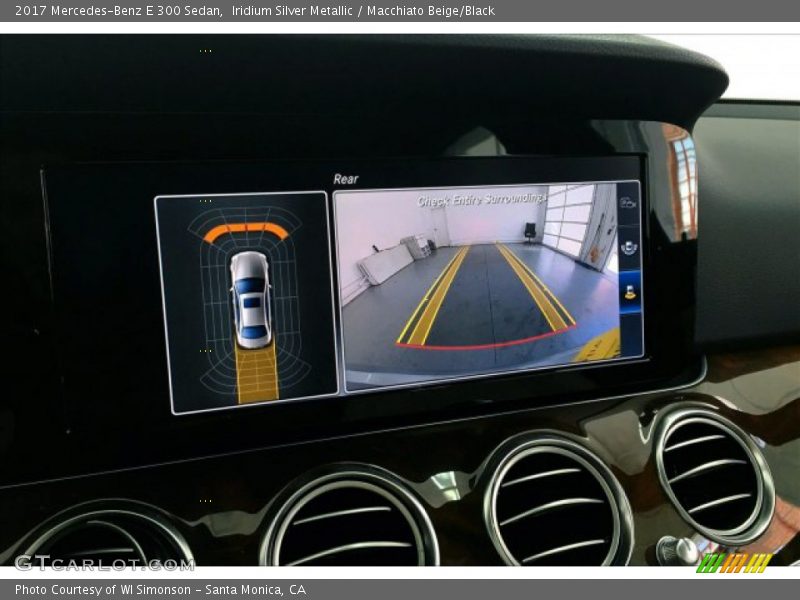 Iridium Silver Metallic / Macchiato Beige/Black 2017 Mercedes-Benz E 300 Sedan