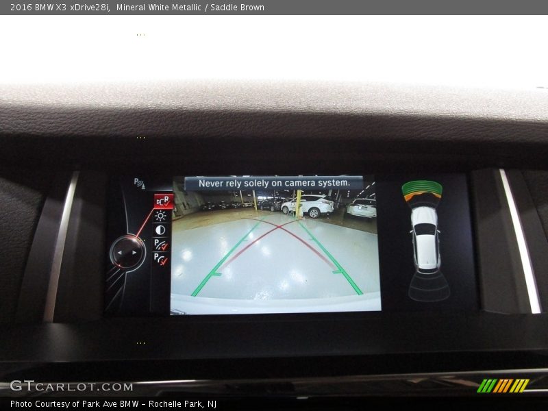 Mineral White Metallic / Saddle Brown 2016 BMW X3 xDrive28i