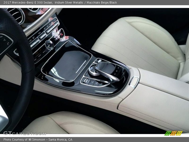 Iridium Silver Metallic / Macchiato Beige/Black 2017 Mercedes-Benz E 300 Sedan