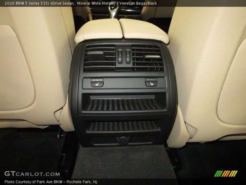 Mineral White Metallic / Venetian Beige/Black 2016 BMW 5 Series 535i xDrive Sedan