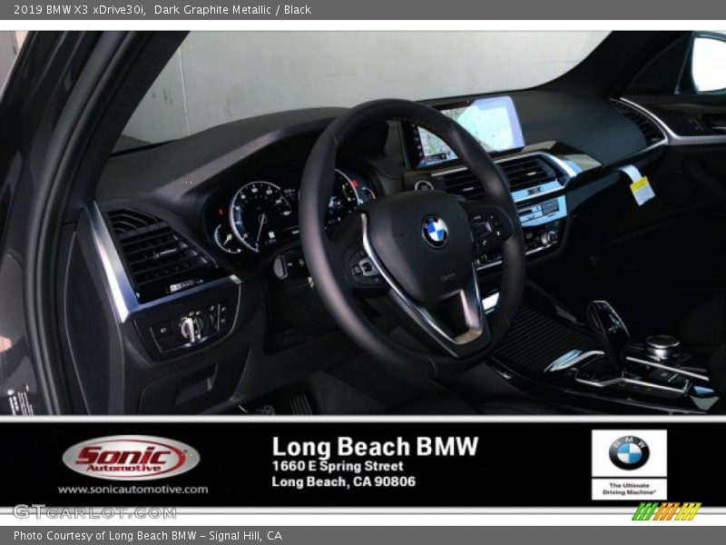 Dark Graphite Metallic / Black 2019 BMW X3 xDrive30i
