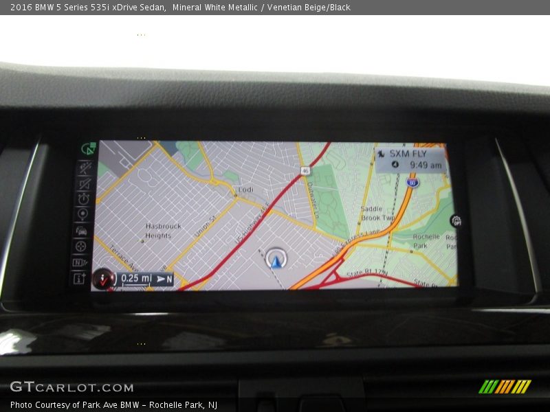 Mineral White Metallic / Venetian Beige/Black 2016 BMW 5 Series 535i xDrive Sedan