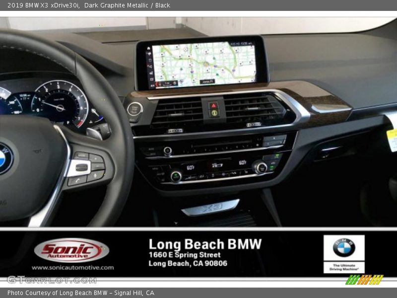 Dark Graphite Metallic / Black 2019 BMW X3 xDrive30i